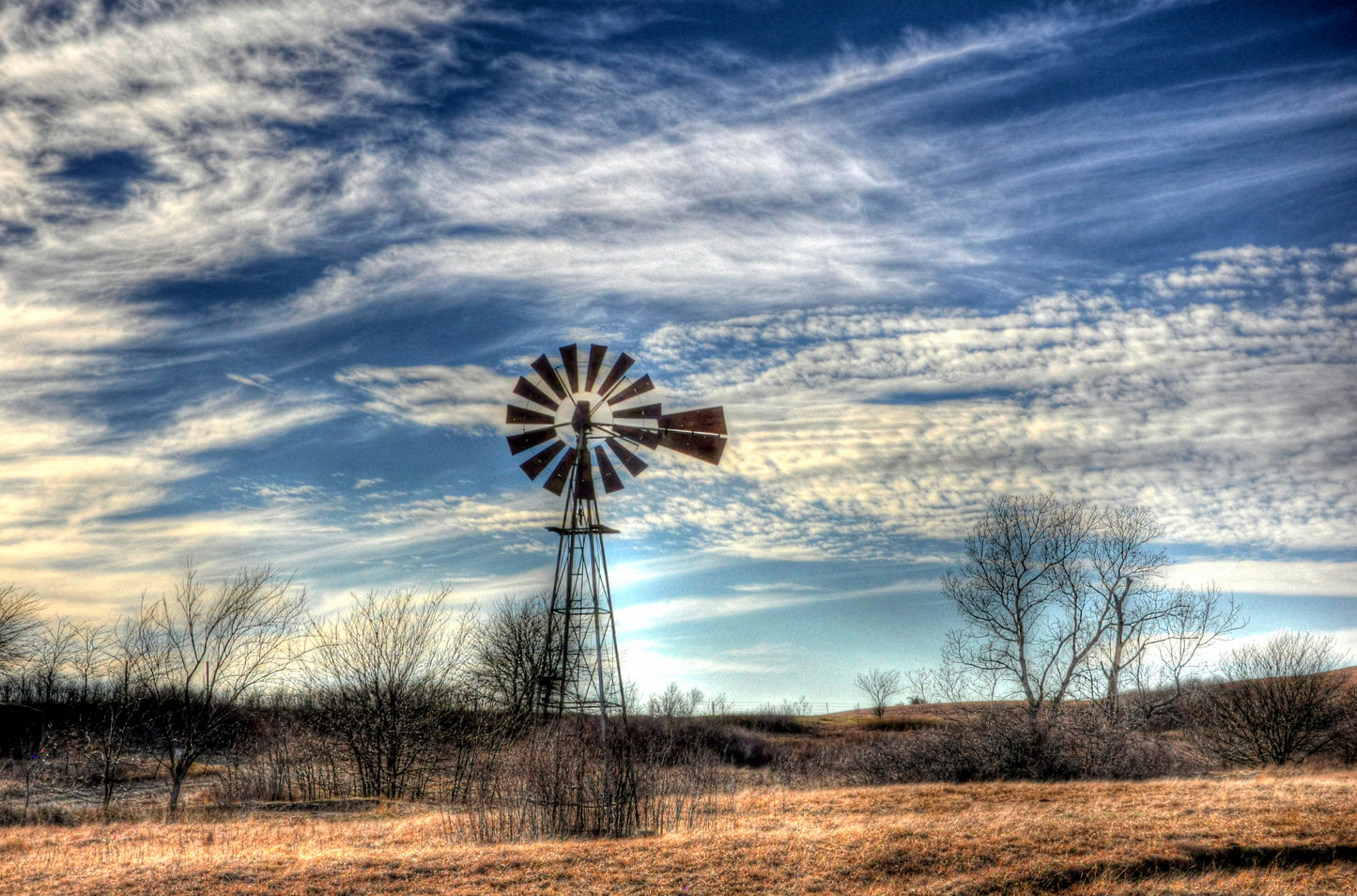 FH0005 - Windmill in the Flint Hills
