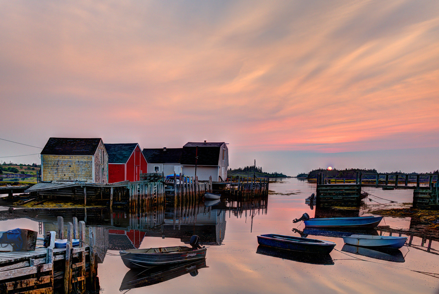 NS0001 - Sunrise at Blue Rocks Nova Scotia