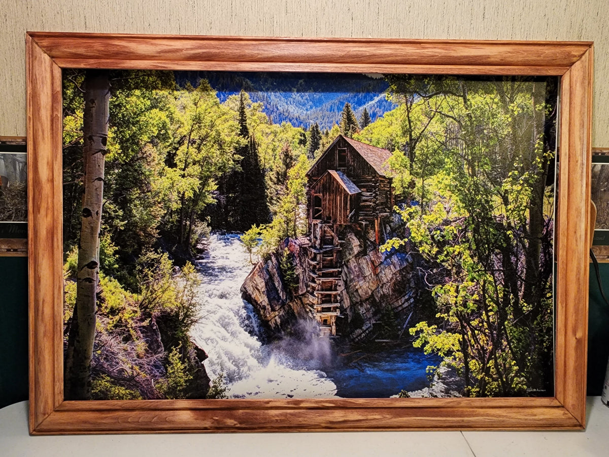 Frame Choices - Large Profile, Light Stain