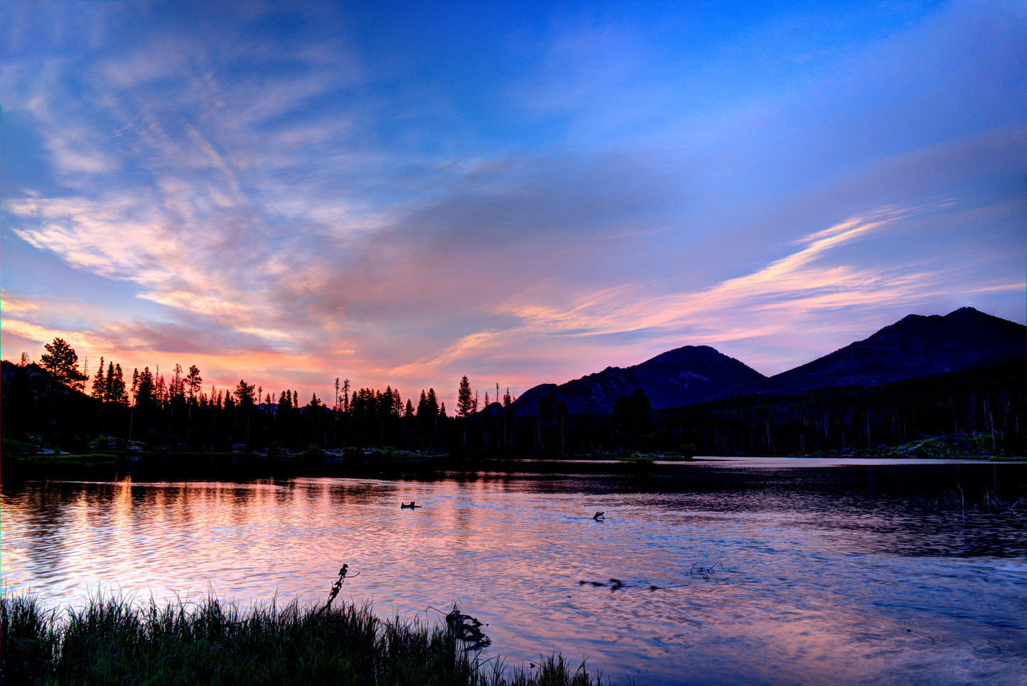 COL0010 - Sunrise Over Sprague Lake