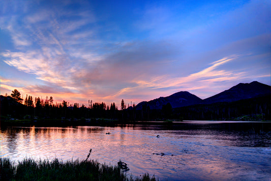 COL0010 - Sunrise Over Sprague Lake