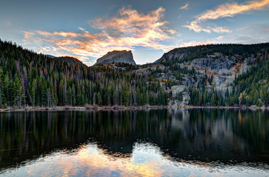 COL0044 - Sunset on Hallett Peak