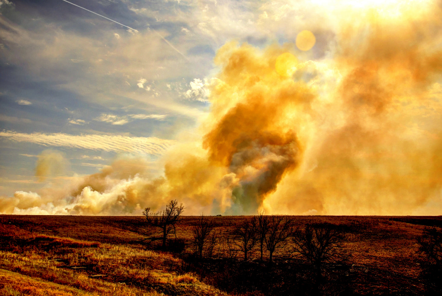 FH0007 - Controlled Burn on the Konza Prairie