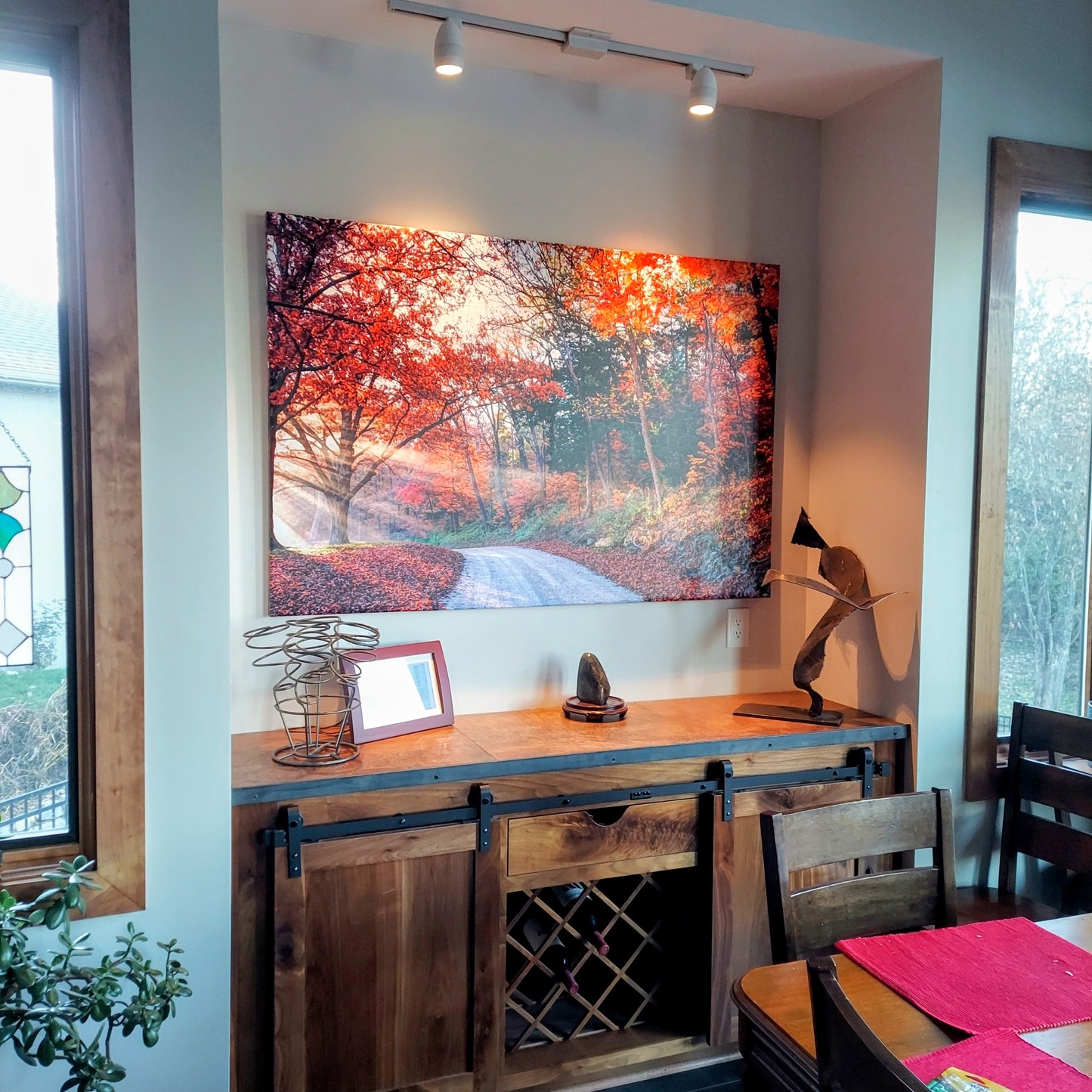 Testimonial - Turn Into the Evening Light on Canvas