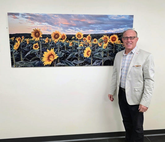 Testimonial - Sunrise Salute on Metal