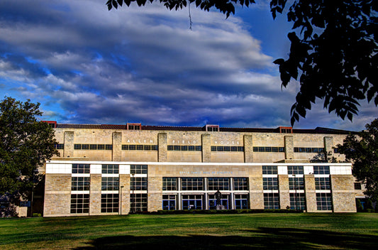 KU0012 - Allen Fieldhouse at Sunrise