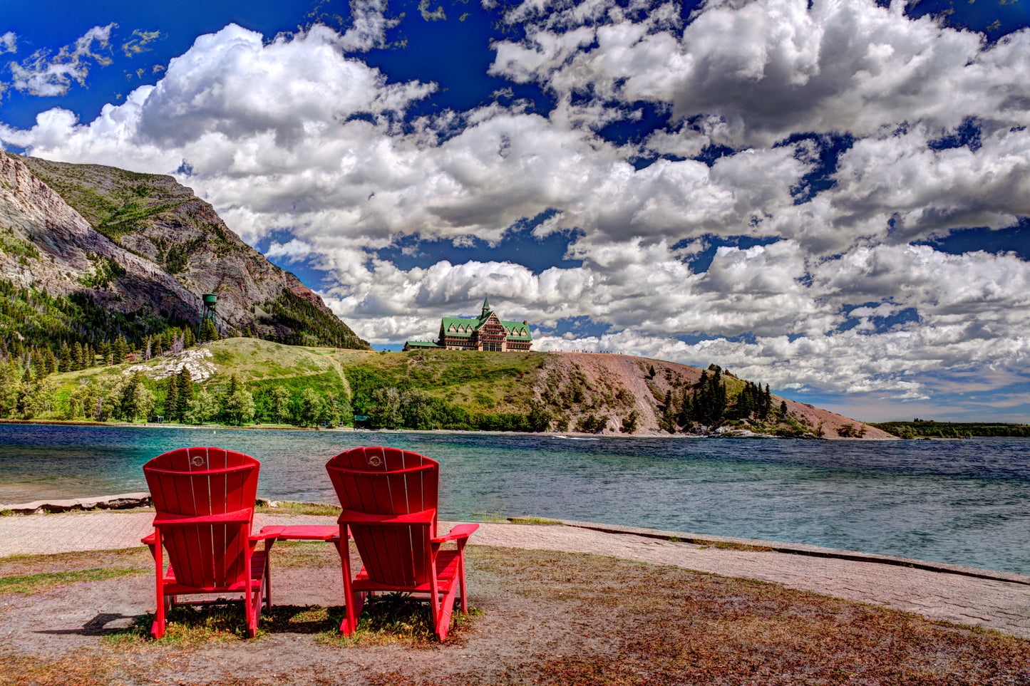 MT0017 - Prince of Wales Hotel at Waterton Lakes NP