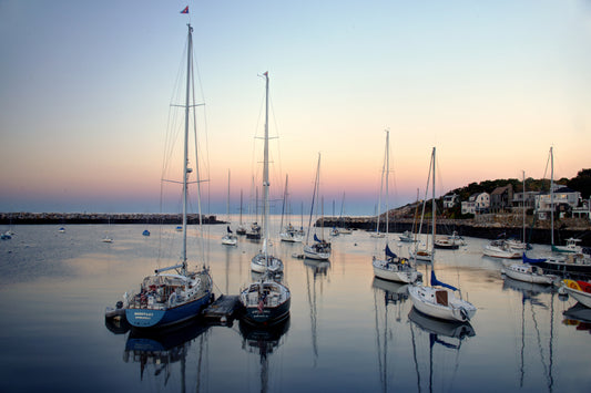 NE0002 - Rockport Harbor Sunset