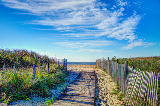 NE0042 - Beach Boardwalk on Cape Cod