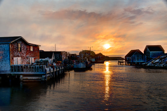 NS0002 - Peggy's Cove Sunset