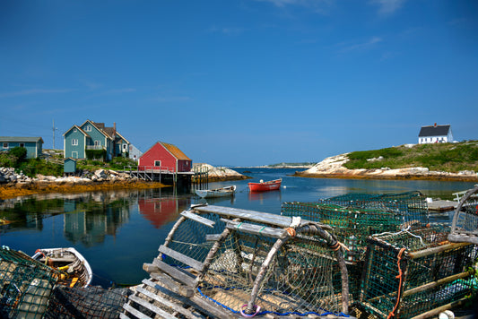 NS0004 - Peggy's Cove at High Tide