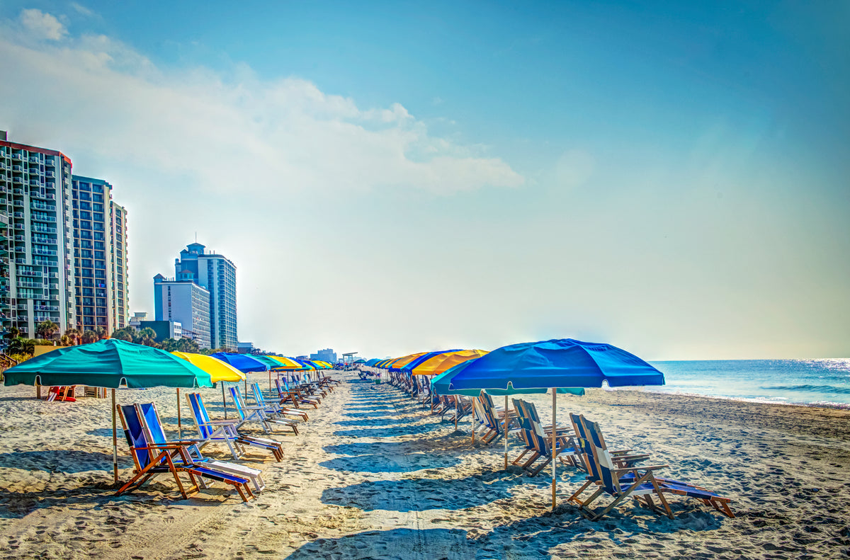 SC0005 - Beach Chairs Await on Myrtle Beach