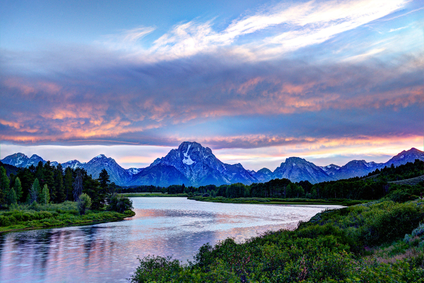 WY0017 - Oxbow Bend Sunset